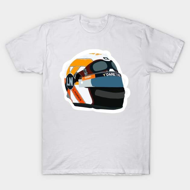 Lando Norris special helmet for the 2021 Monaco Grand Prix T-Shirt by royaldutchness